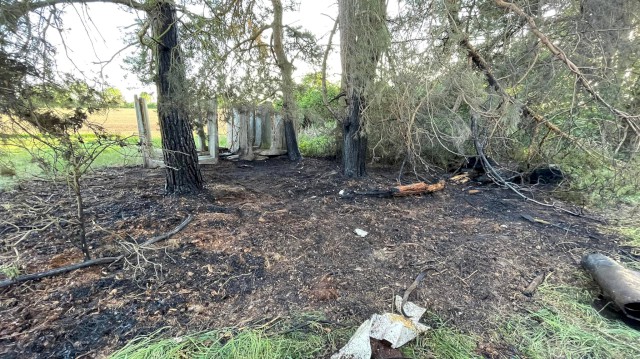 Die Ausbreitung des Feuers war geringer als befürchtet worden war, Foto: Freiwillige Feuerwehr Heiligendorf